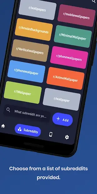 reWalls : Wallpapers from Reddit screenshot 2