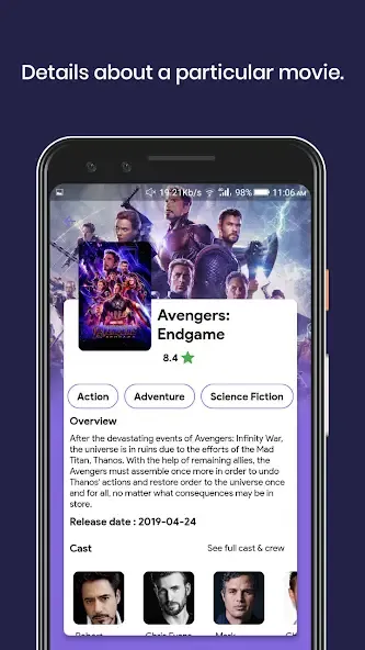 TMDB Movies App screenshot 2